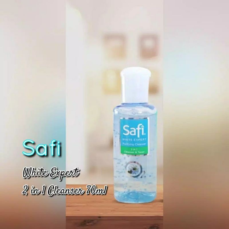 Safi White Expert 2 in 1 Cleanser &amp; Toner 70ml