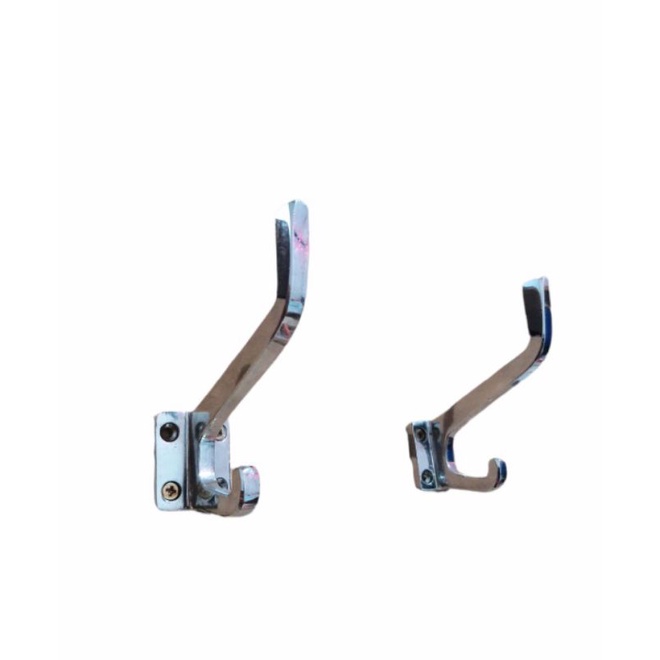 gantungan baju/ gantungan tas gantungan dinding bahan stainless tebal