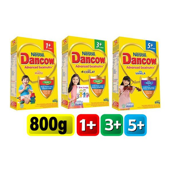 Susu Dancow Advanced Excelnutri   + 1+ / 3+ / 5+ Vanila