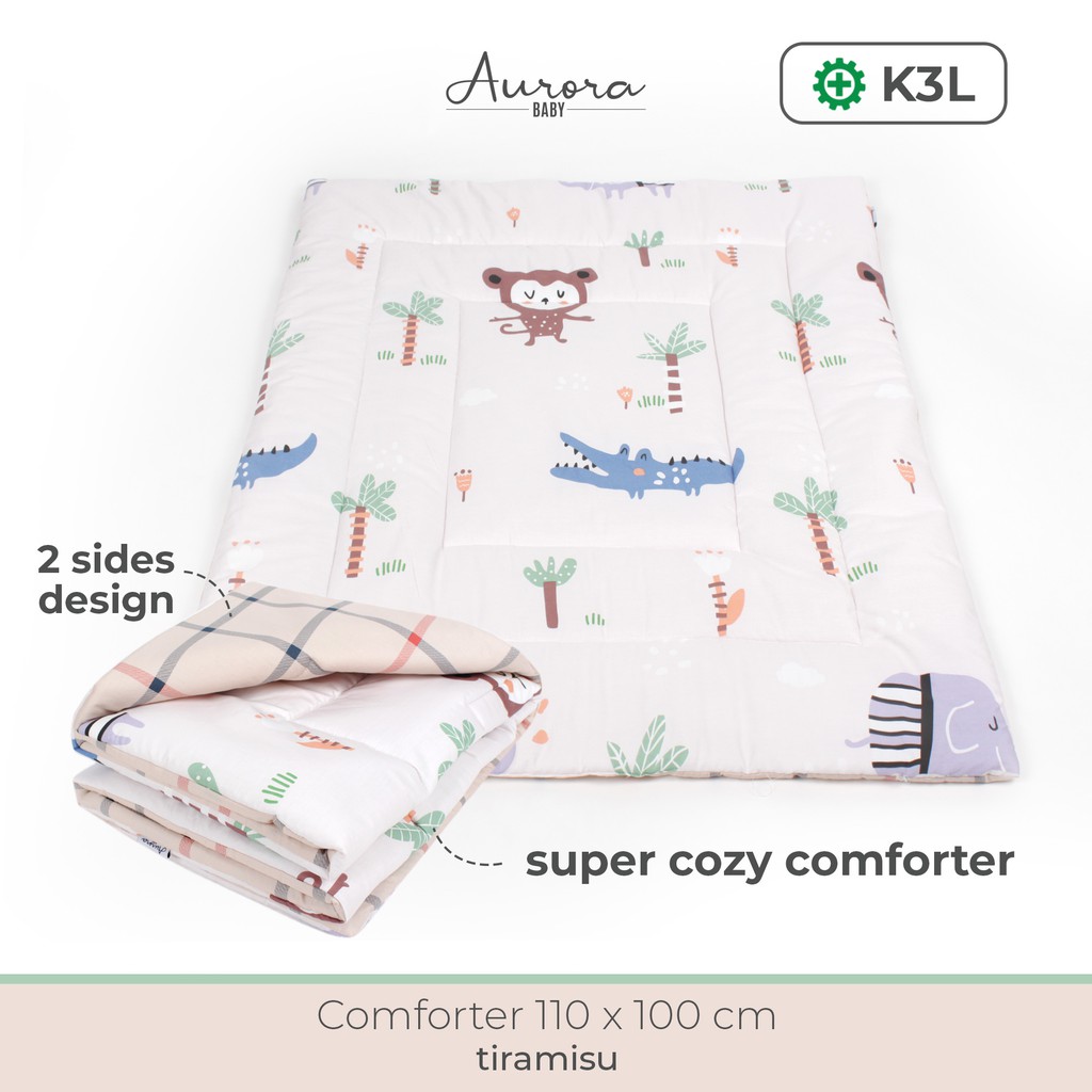 Selimut Bedcover Aurora Baby Bed Cover Comforter Katun Jepang Shopee Indonesia