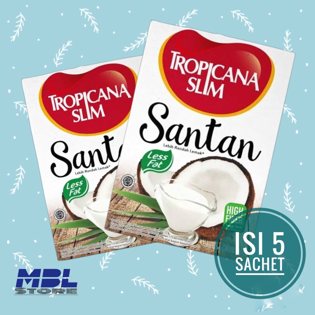 

Tropicana Slim Santan