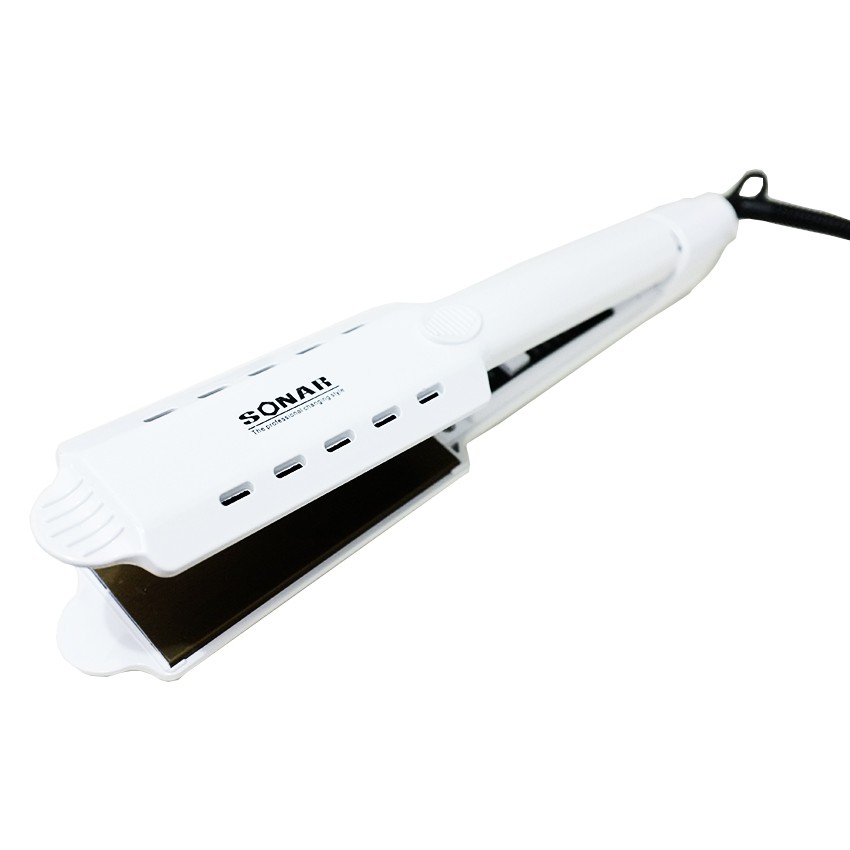 READY STOCK CATOKAN SONAR SN-8099 LURUS/GERIGI CATOKAN HAIR IRON CERAMIC