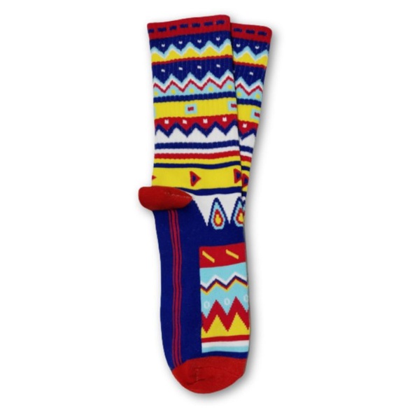 Kaos kaki oldschool motif skate / kaos kaki old school motif basket-273