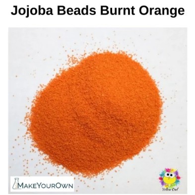 Jojoba Beads Burnt Orange - 10 Gr