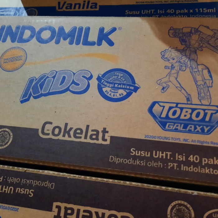 

susu UHT indomilk kids 115 ml 1 karton isi 40 pcs| rasa coklat