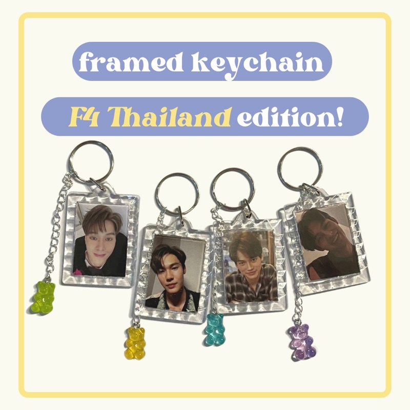 F4 Thailand Frame Acrylic Keychain