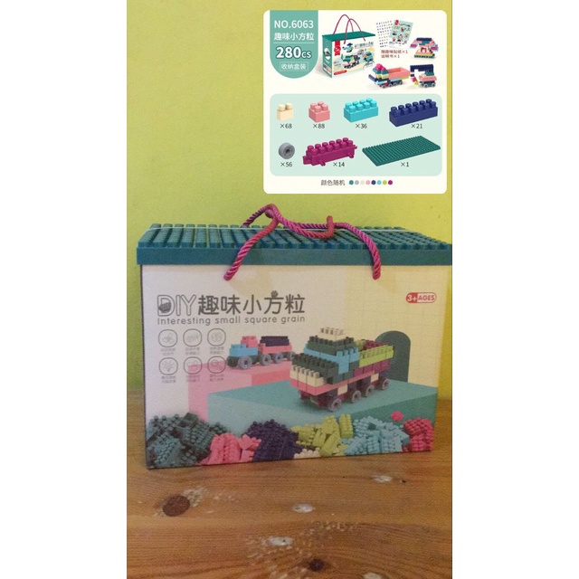 READY MAINAN ANAK BRICKS BALOK 280 PCS / 380 PCS / LEGO BRICKS 280PCS