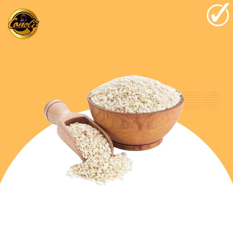 

wijen putih biji 250gr