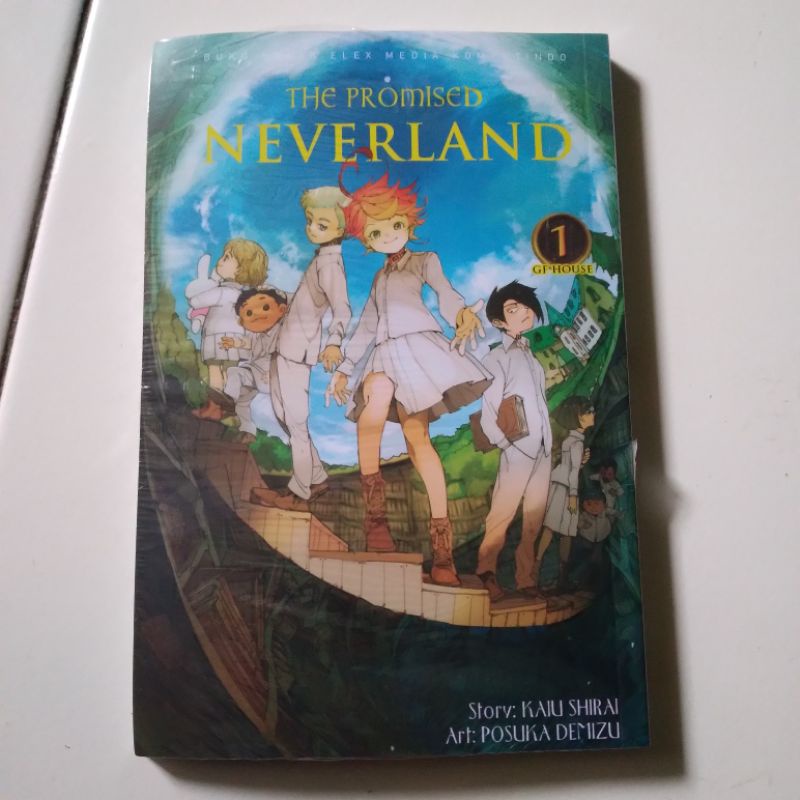 Komik The Promised Neverland  Vol 1 Segel Original