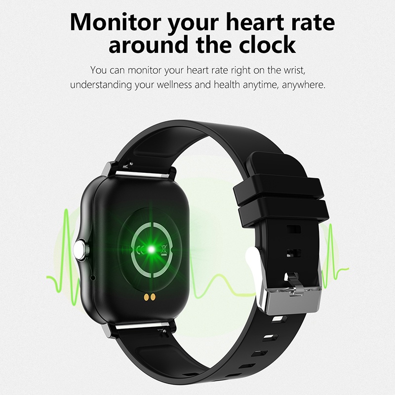 IWO Y13 Smart Watch 1.69 inch Square Screen Bluetooth Call IP67 Waterproof Watches Heart Rate Monitor Fitness Tracker Sports Smartwatch For iOS Android Phone