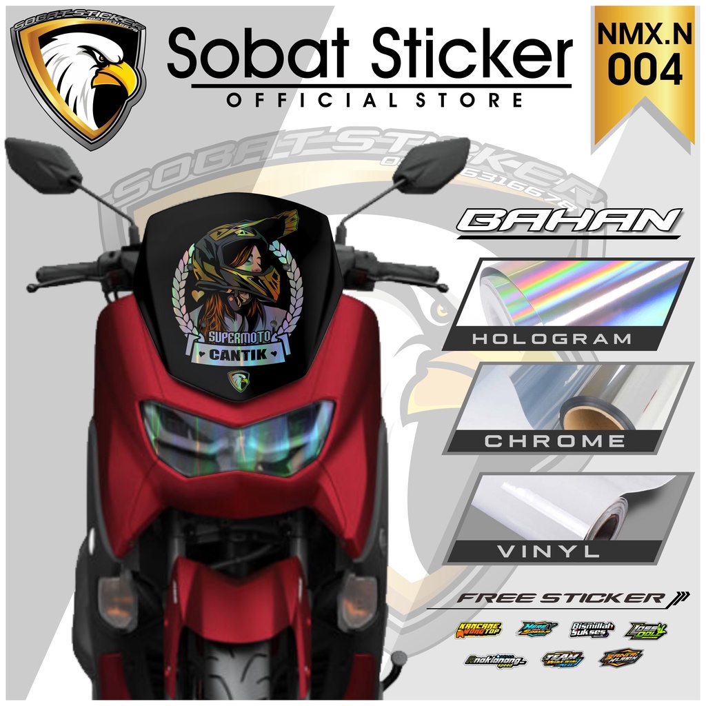Sticker Decal Windshield Visor Yamaha Nmax 2021 SB-03