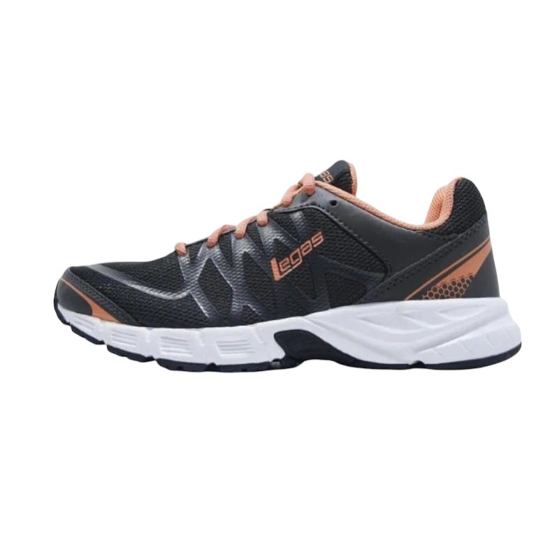 Sepatu League Legas Cewe Hitam Evo La W Running Shoes Wanita Original