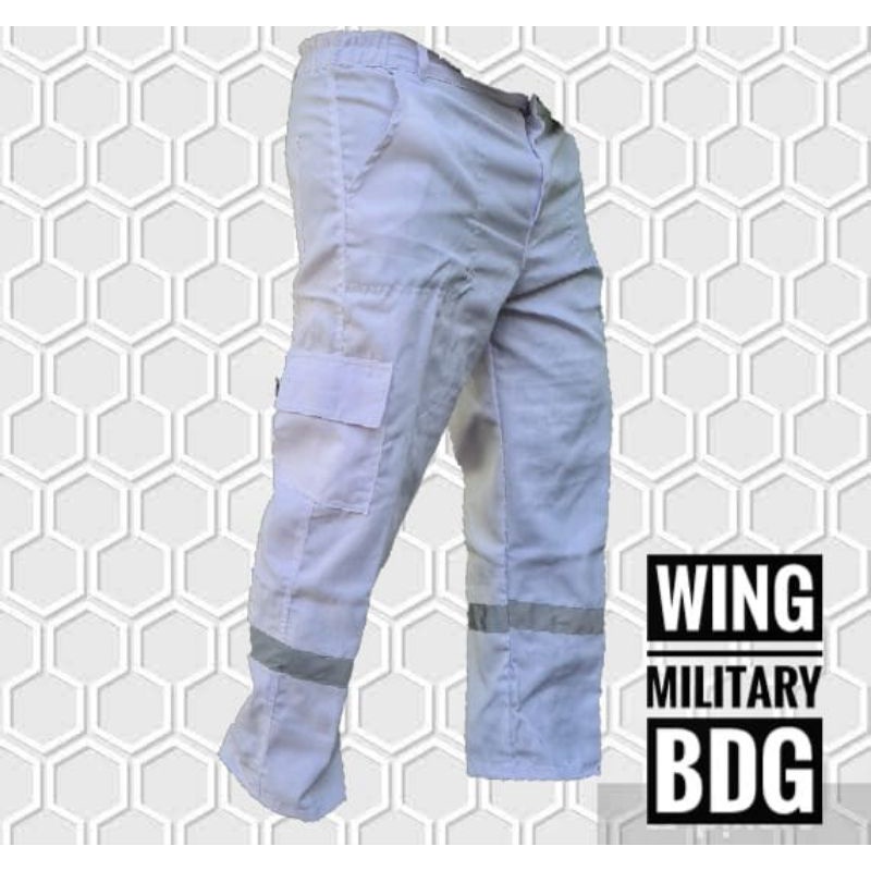 celana panjang proyek safety bahan