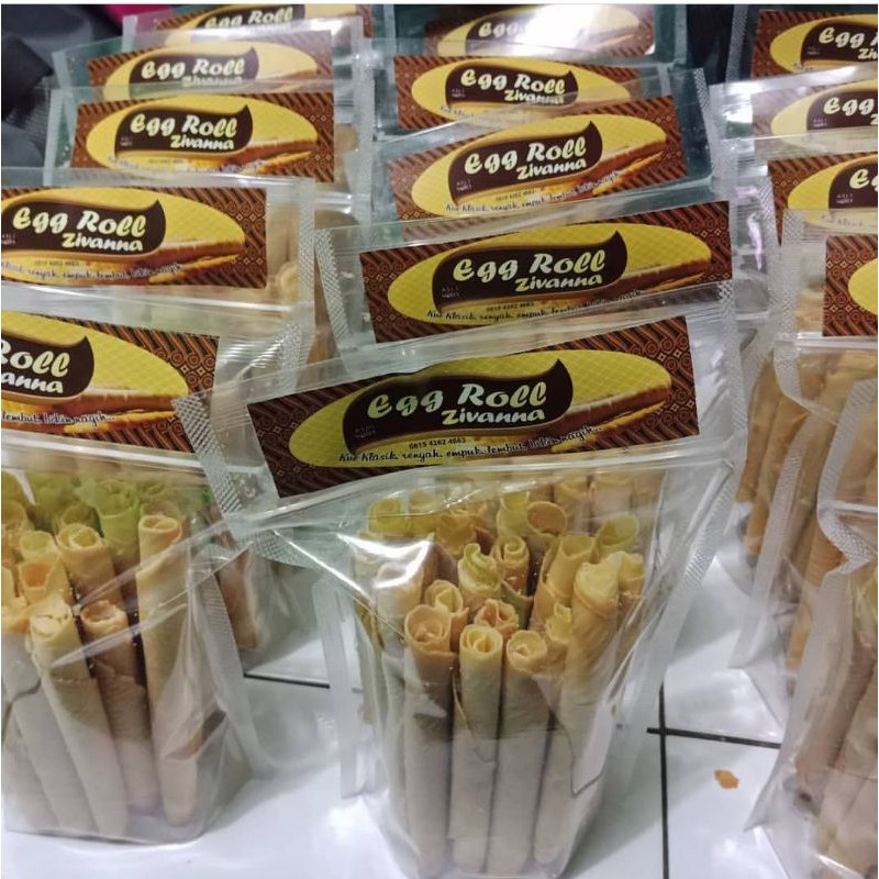 

Eggroll Zivanna 180 gr kemasan pouch