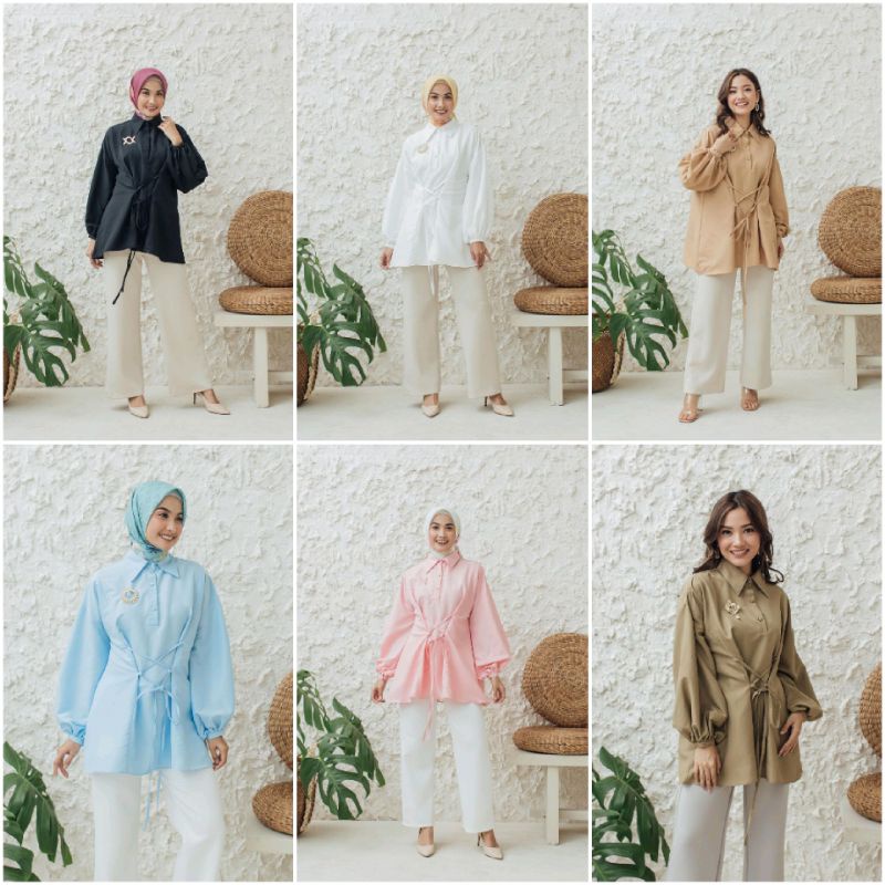 SELENA BLOUSE wearing klamby