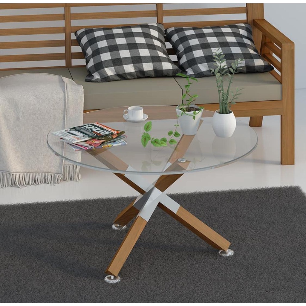 Meja tamu / Meja tamu kaca / CT lotus / meja tamu siantano / CT lotus siantano