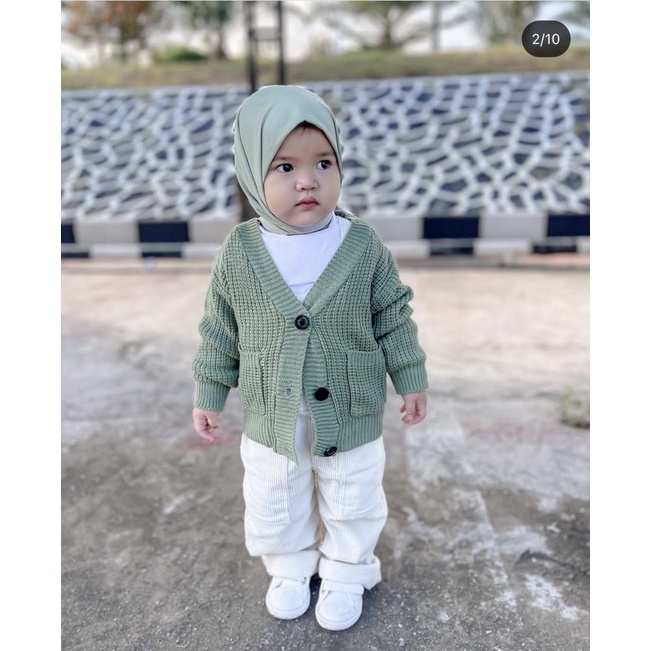 Sweater cardigan rajut anak murah COD BISA BAYAR DI TEMPAT | Outer anak