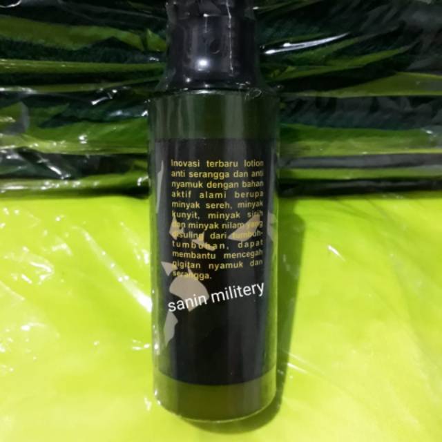 Lotion serangga jatah tni / lotion anti nyamuk / soffel jatah TNI  /  Soffel