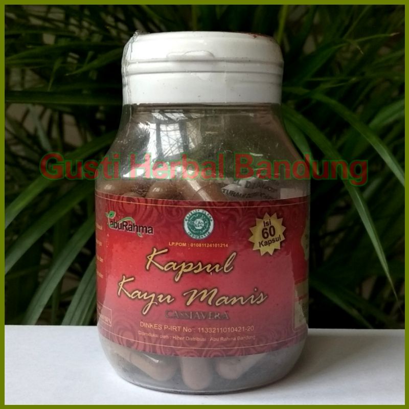 

Kapsul Kayu Manis isi 60 kapsul Herbal Diabetes