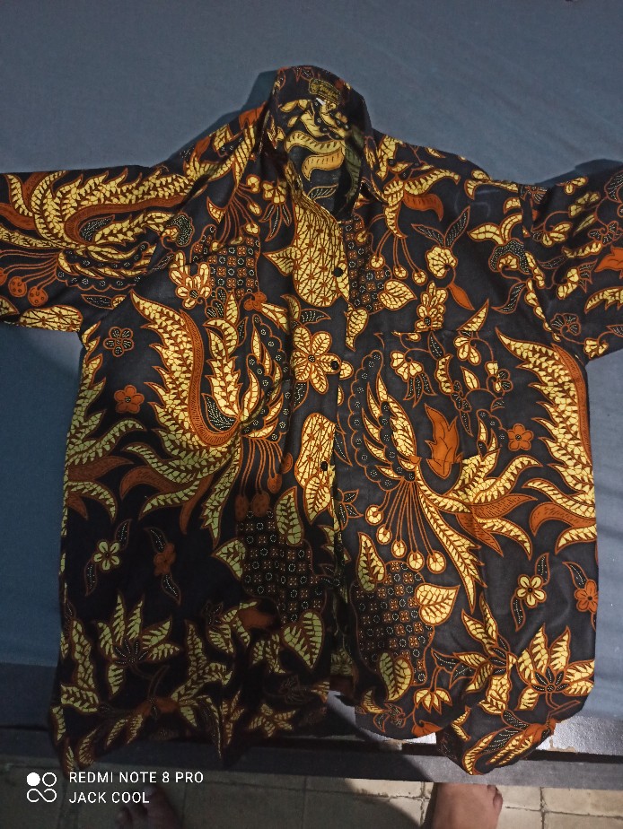 Kemeja Jumbo Batik f1 Xxl Xxxl 4l 5l 6l 7l Ld 130 Ld 140 Batik Bigsize Baju Jumbo Bisa Cod