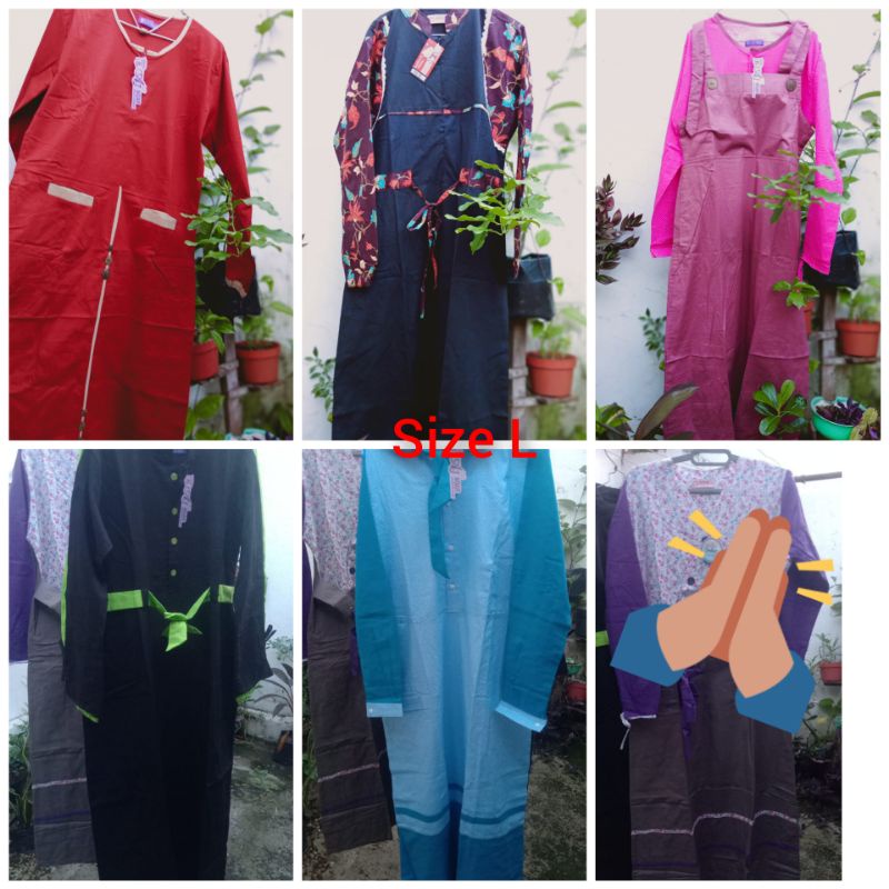 SANTRIWATI TA PESANTREN SANTRI - GAMIS HARIAN SANTRI SIZE L