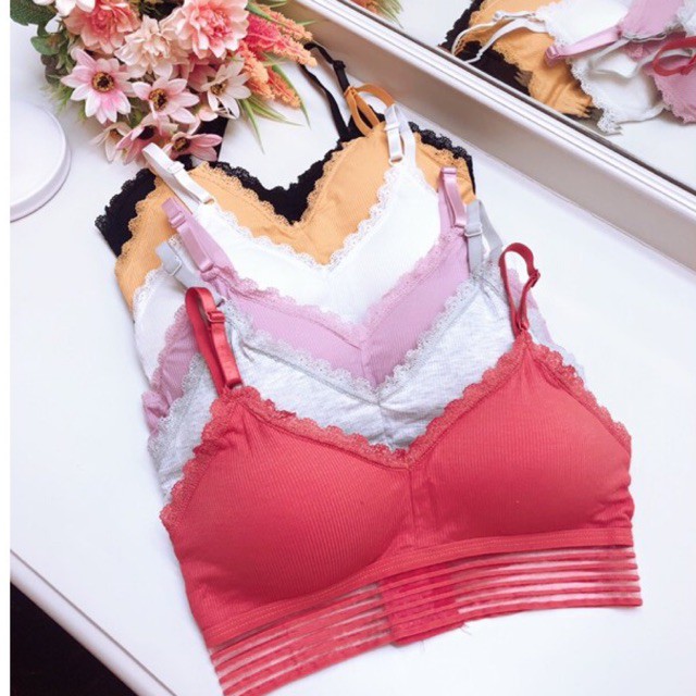 Bra kemben / Sport Bra kait belakang bahan soft