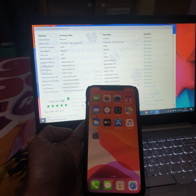 IPHONE X BYPASS WIFI PREMIUM MULUS BANGET