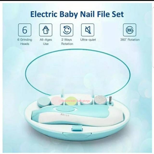 KANDILA ELECTRIC NAIL TRIMMER gunting kuku bayi anak