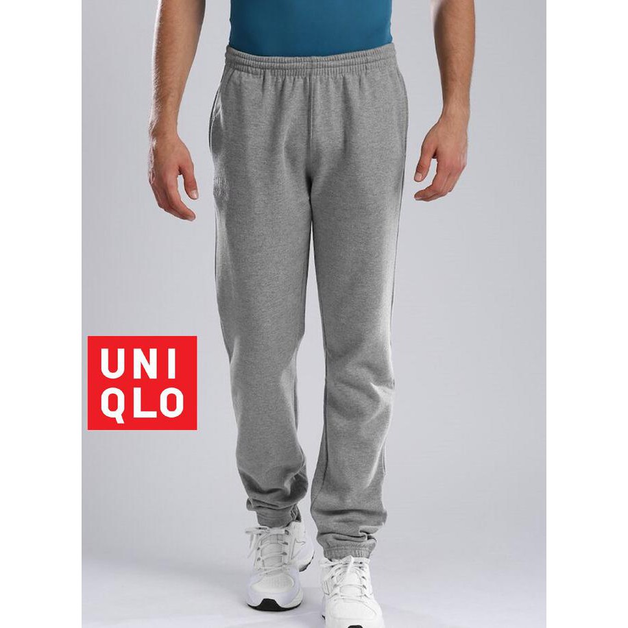 BANTING HARGA JOGGER PANTS UNIQLO PRIA ORIGINAL CELANA JOGGER PRIA SWEATPANTS JUMBO - NAVY, S