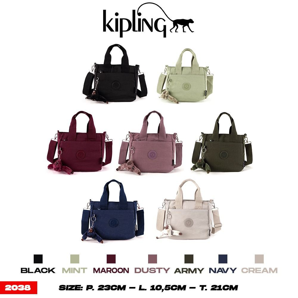 Tas Slempang KP 2038 Size 23x10x21 cm Kualitas Import Bahan Kanvas. Tas Wanita Tas Slempang Best Seller Tas KP Terbaru Bisa bayar ditempat.!!!!