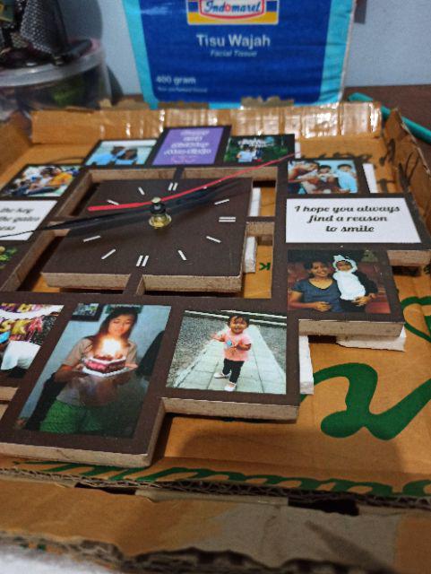 Jam Kayu Foto/jam Kayu Vintage/jam Kayu Custom