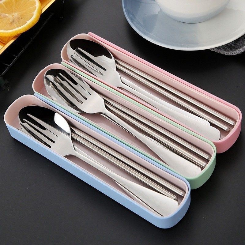 SENDOK SET STAINLESS/SENDOK/GARPU/ALAT MAKAN SET SET SENDOK TRAVEL STAINLESS /SENDOK SET STAINLESS STEEL/SET ALAT MAKAN/SET SENDOK GARPU SUMPIT