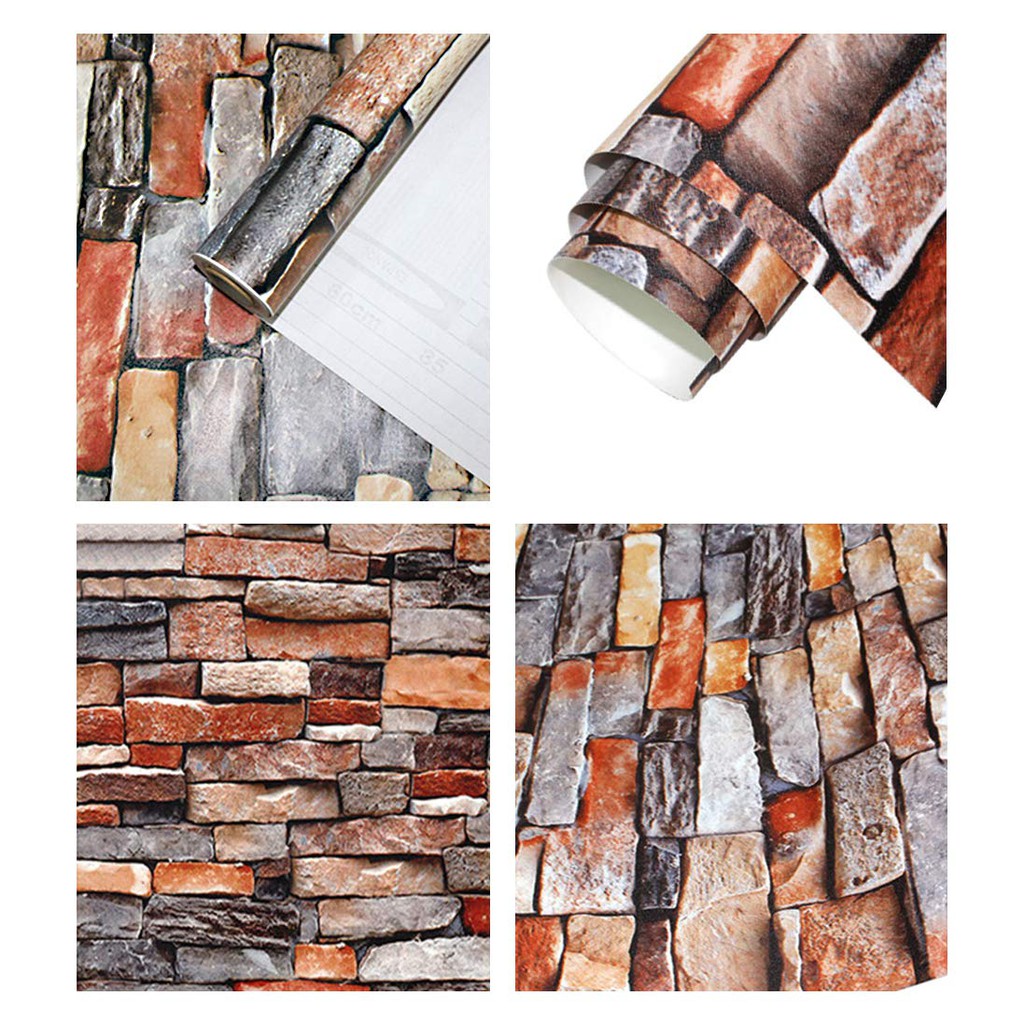 Wallpaper Dinding Motif Bata Kayu wallpaper Elegant Motif