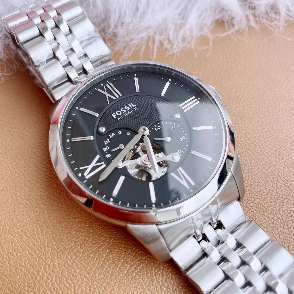 JAM TANGAN PRIA WANITA | RANTAI | KULIT | KARET | MURAH | PRIA F0*SIL ME 3107 AUTOMATIC STRAP STAINL