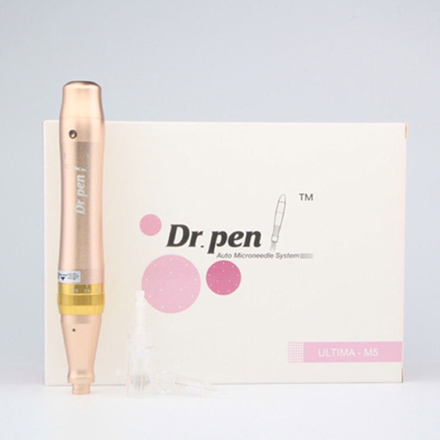 alat kecantikan mts bbglow dr pen m5 gold bopeng penetrasi bb glow   Dr Pen Ultima M 5 Non Wireless