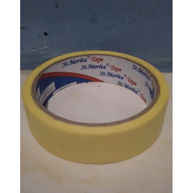 

Lakban kertas murah 24mmx18meter st.morita masking tape