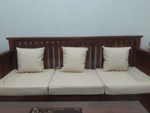 Set Kursi Tamu Minimalis Modern Kayu Jati Mebel Jepara