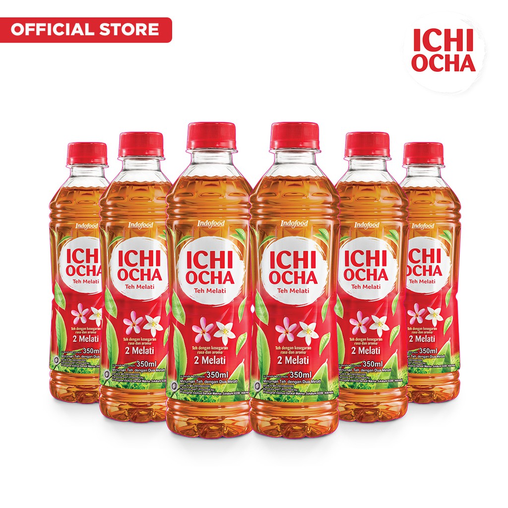 

ICHI OCHA Minuman Teh Melati 350ml x 6 Pcs