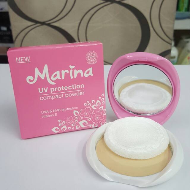 MARINA COMPACT POWDER (TAMBAHKAN BUBBLE WRAP)