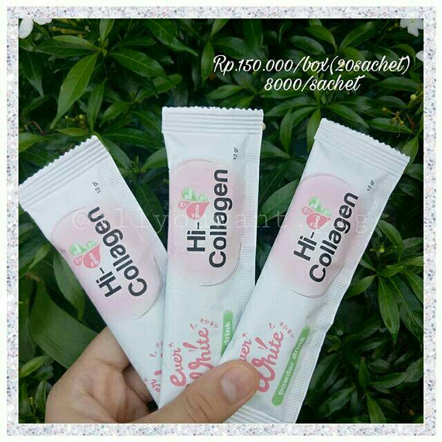 Hi collagen everwhite sachet