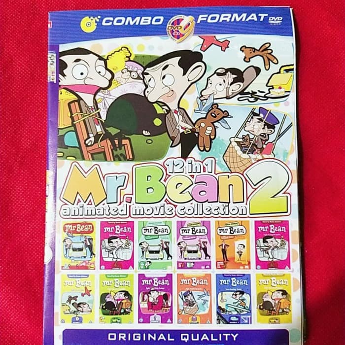NEW Kaset Film Kartun Anak Mr Bean Collection Vol 2