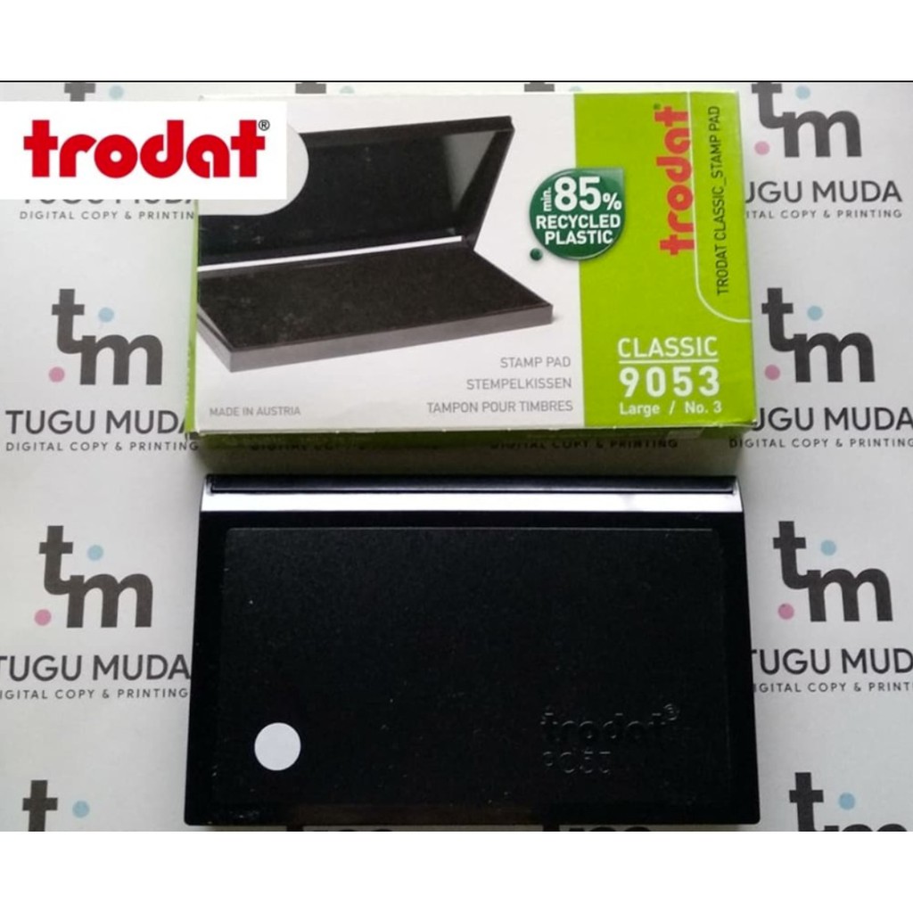 

Bak Stempel / Stamp Pad Trodat Classic 9053 S3 - LARGE - Tanpa Tinta