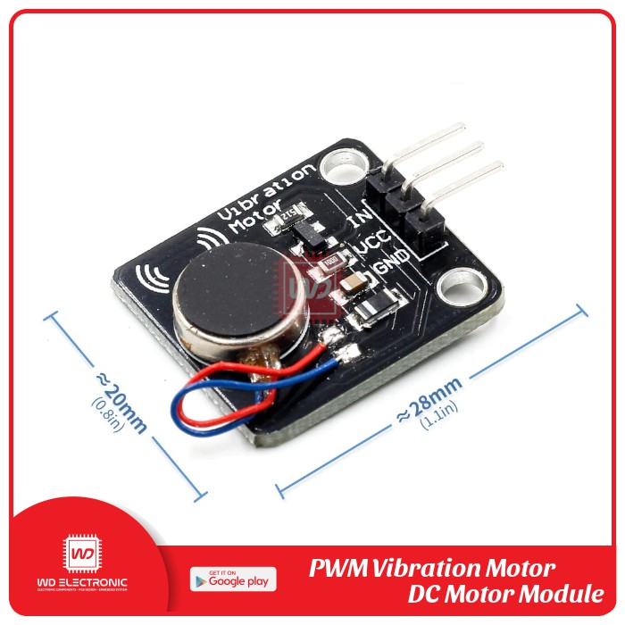 MINI ALARM DC VIBRATION MOTOR MODULE