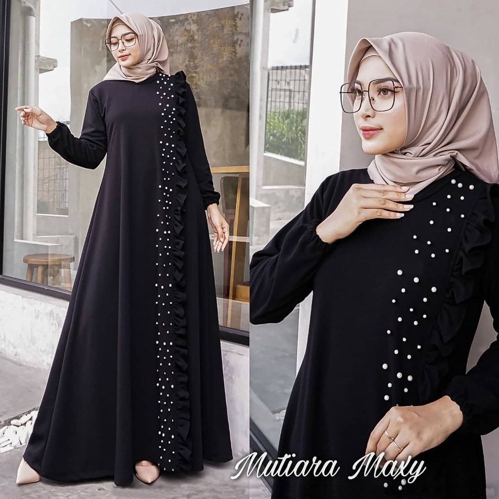 QWFASHION-SYARI WANITA TERBARU-SYARI LEBARAN-GAMIS LEBARAN 2021-BAJU JUBAH LEBARAN-BAJU SAR I-GAMIS