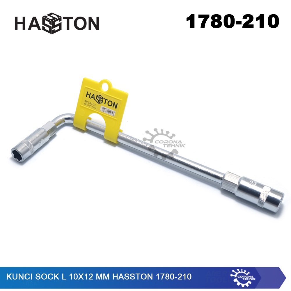 Hasston 1780-210 - Kunci Sock L 10x12 mm