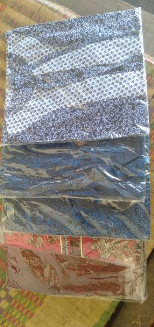 Bswart Kemeja Batik Full Batik  Hrb028 Kenongo Hem Pendek Pad Pekalongan