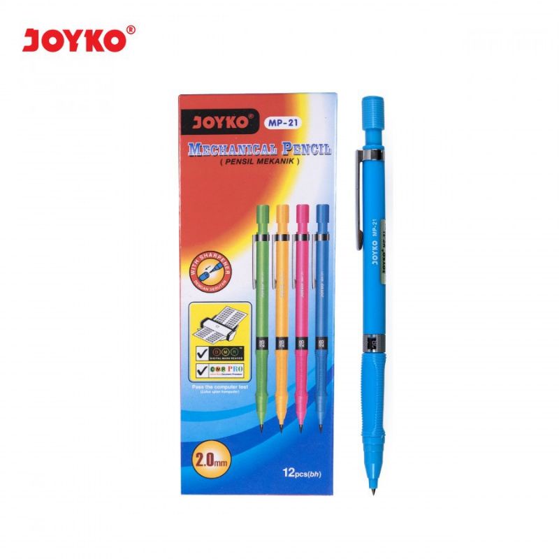 

1 Box Pensil Mekanik Joyko MP-21 2.0 mm Grosir Isi 12 pcs Mechanical Pencil