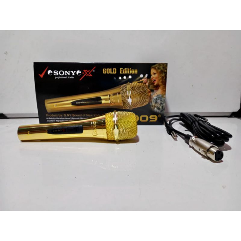 Microphone SONY SN - 909 / Mic SONY SN 909 SILVER, GOLD, TITANIUM