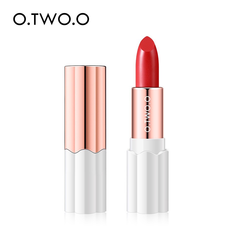(READY &amp; ORI) O.TWO.O OTWOO 12 Color Nude Rich Velvet Shaping Moisturizing Lip Lipstick 9992