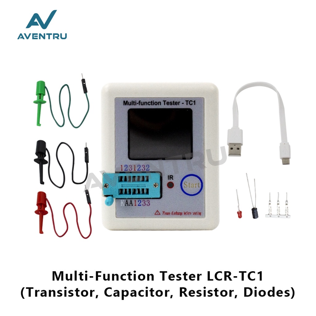 LCR-TC1 Component Tester Diode Triode Capacitor Resistor Transistor